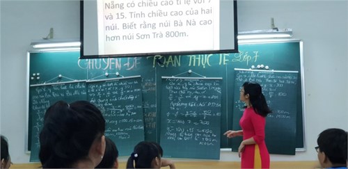 Chuyên đề môn Toán cấp quận năm học 2018 – 2019